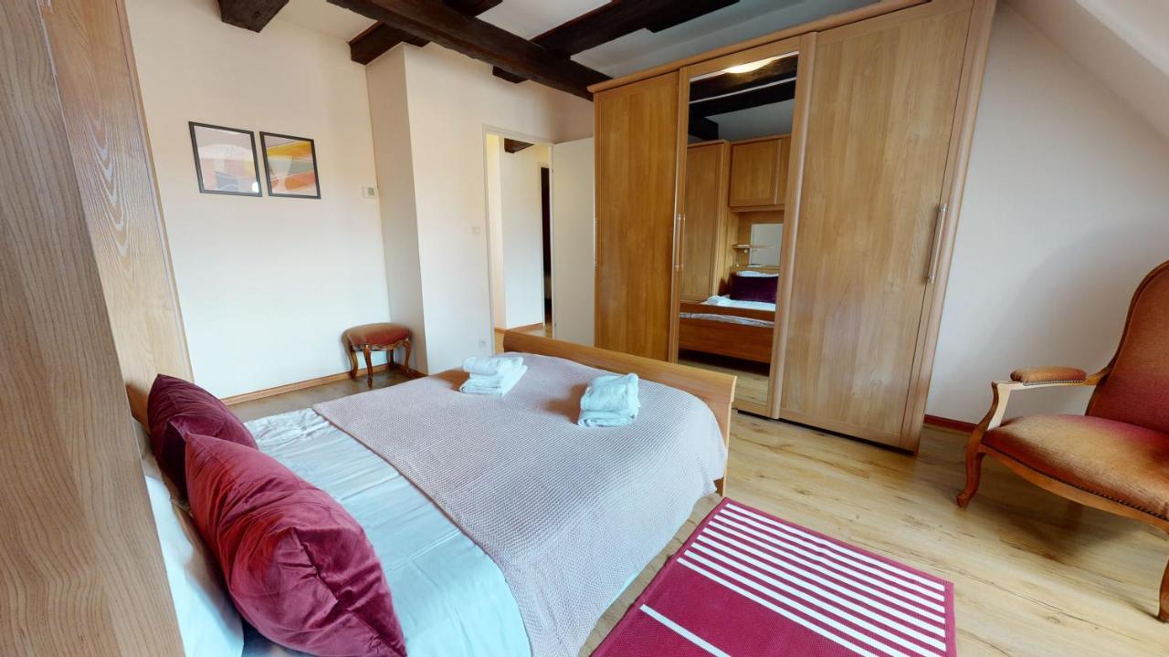 Aux Bijoux De Colmar - Le Saphir - 1 Parking Gratuit Apartment Bagian luar foto